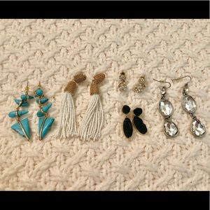 5 pairs of Earrings